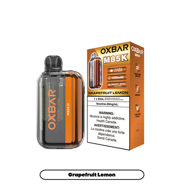 OXBAR M85K Puff Rechargeable Disposable Vape 25mL